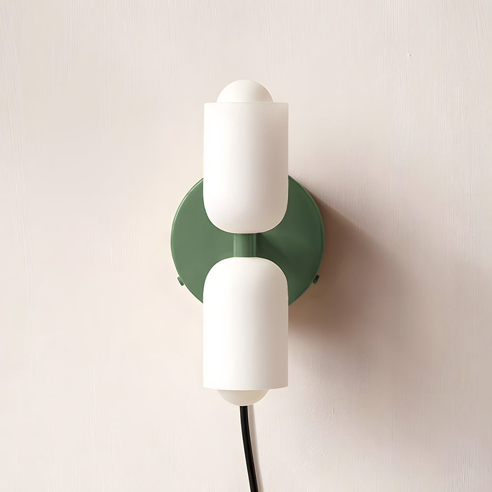 DuoLux: Modern LED Wall Light 2-Bulb – Stylish & Decorative for Living Room & Dining Room