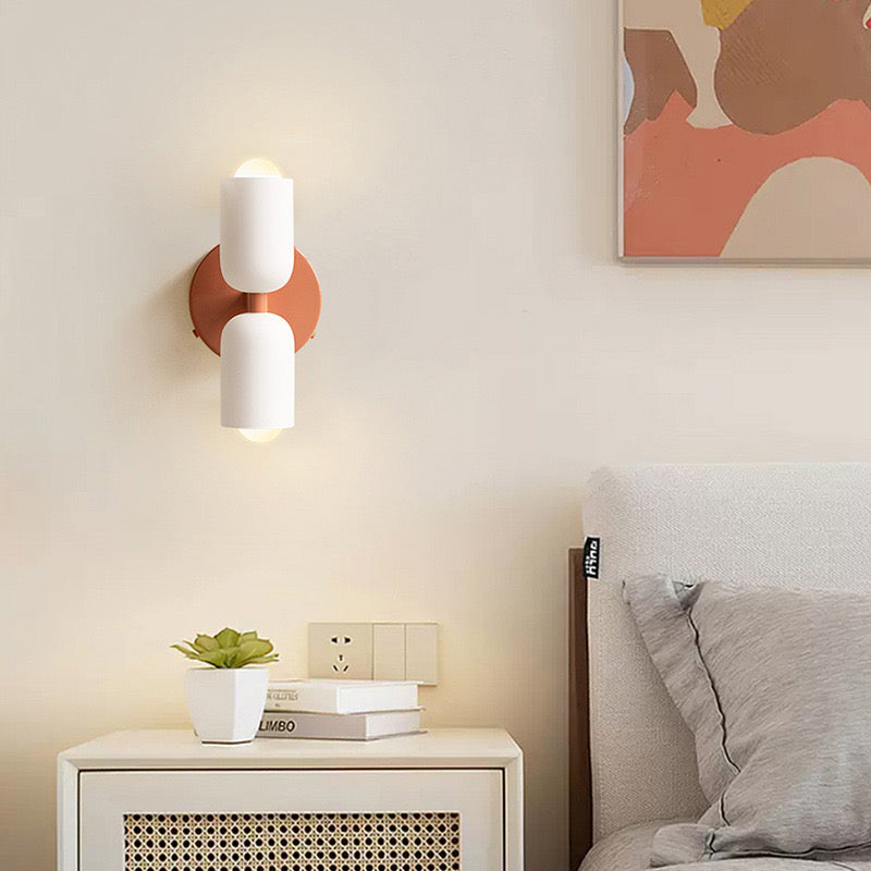 DuoLux: Modern LED Wall Light 2-Bulb – Stylish & Decorative for Living Room & Dining Room
