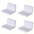 DurabelSet: Modern Wall Shelves – Robust, Space-Saving & Decorative with Matte Finish for Kitchen & Bedroom