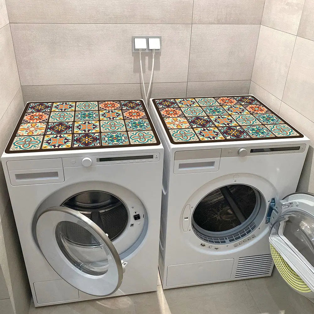 Durable Washing Machine Mat – Noise Reducing, Non-Slip Design, 50 x 60 cm for Appliance Protection and Vibration Control