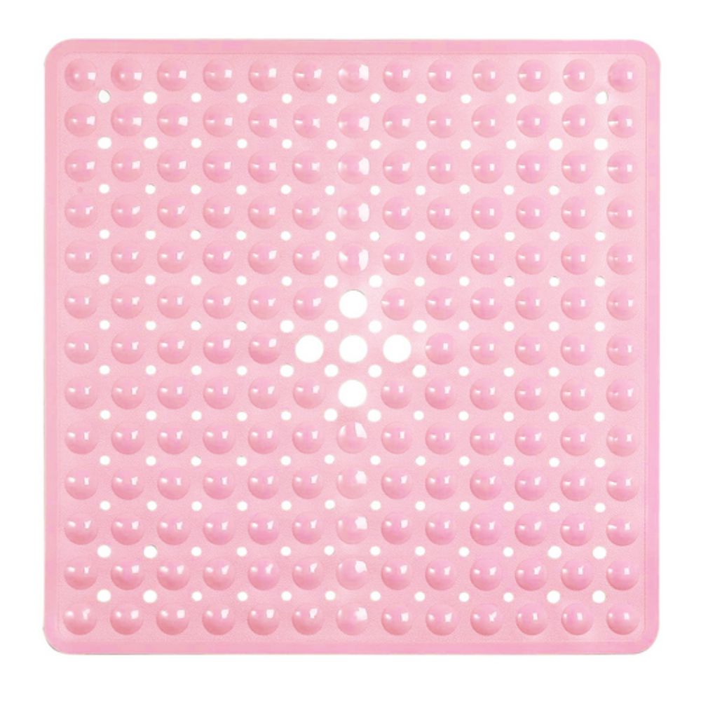 DuschGlück: Non-Slip Shower Mat with Suction Cups – Antibacterial & Easy-Care Bath Mat with Quick Water Drainage