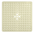 DuschGlück: Non-Slip Shower Mat with Suction Cups – Antibacterial & Easy-Care Bath Mat with Quick Water Drainage