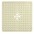 DuschGlück: Non-Slip Shower Mat with Suction Cups – Antibacterial & Easy-Care Bath Mat with Quick Water Drainage