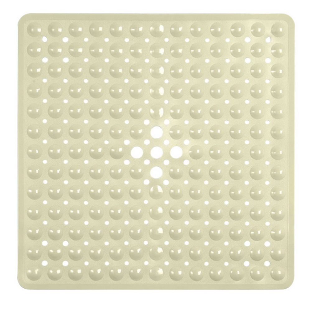 DuschGlück: Non-Slip Shower Mat with Suction Cups – Antibacterial & Easy-Care Bath Mat with Quick Water Drainage