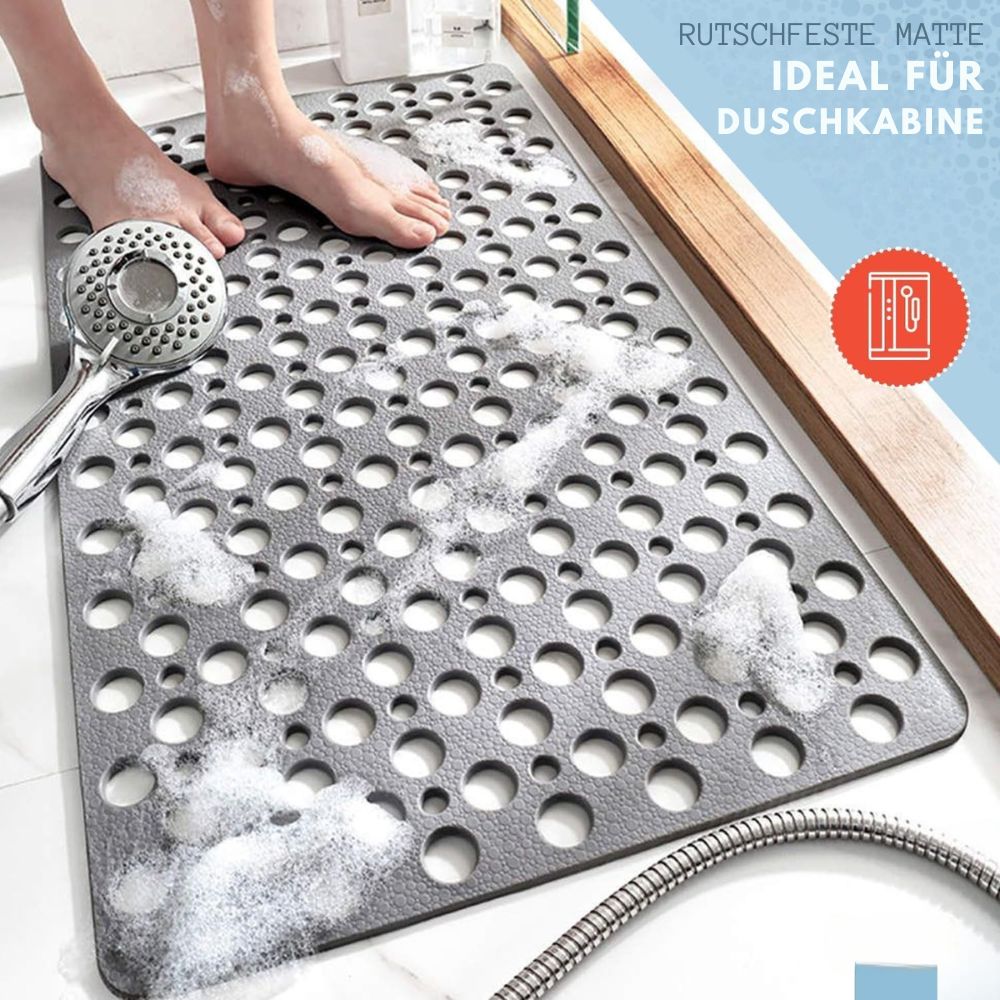 DuschWohl: Non-Slip Shower Mat – Hygienic, Mold Resistant & Safe for Any Bathroom