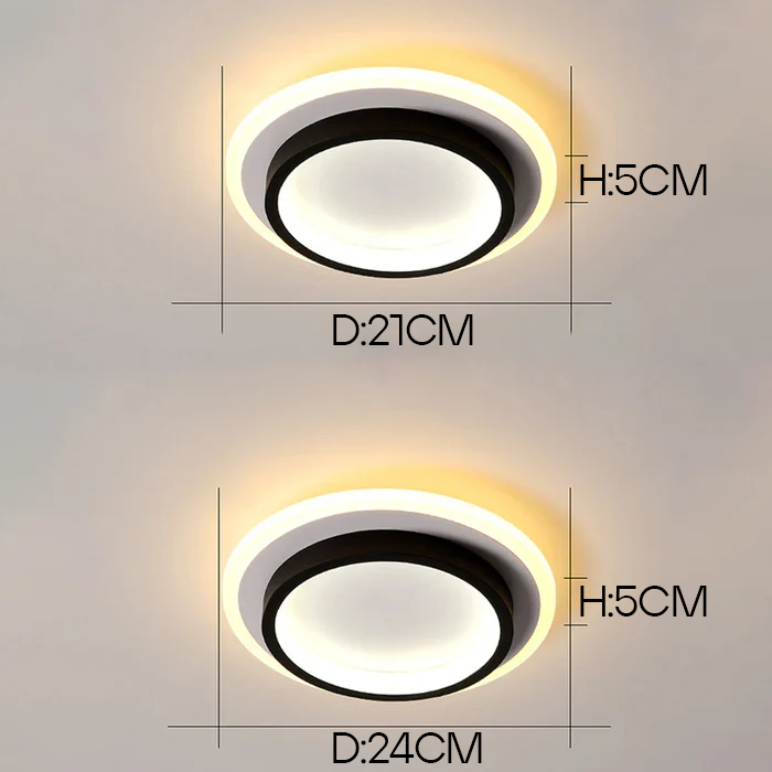 Bela LED Plafondlamp | Compact Design, Geïntegreerde Lichtbron