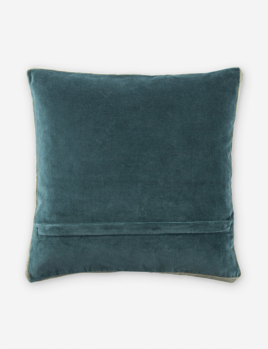Cleo Throw Pillow | Velvet with Piping Detail