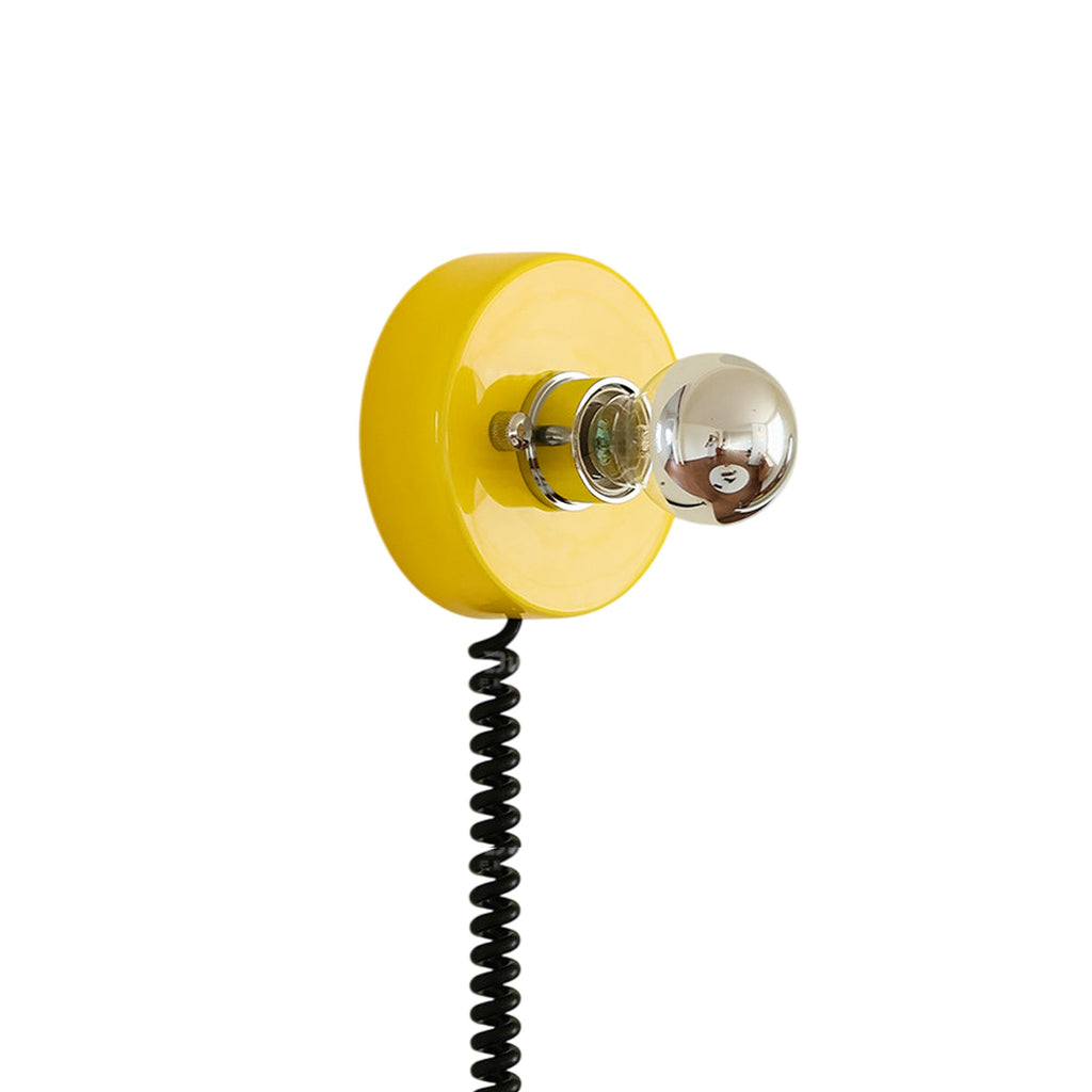 Echo Plug-in Disk Sconce
