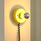 Echo Plug-in Disk Sconce