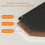 EckenStil: Classic Wall Shelves – Space-saving, Low Maintenance & Hanging for Kitchen, Bathroom & Living Spaces