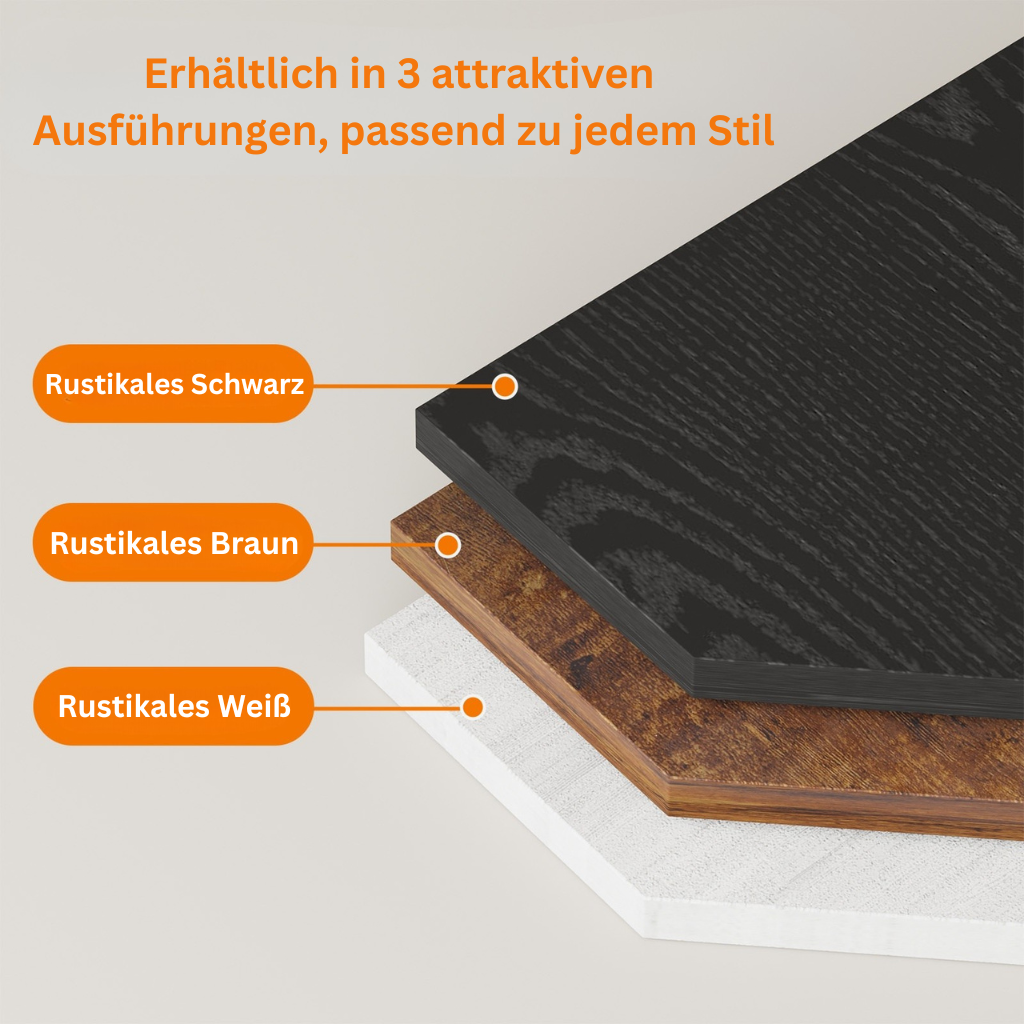 EckenStil: Classic Wall Shelves – Space-saving, Low Maintenance & Hanging for Kitchen, Bathroom & Living Spaces