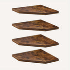 EckenStil: Classic Wall Shelves – Space-saving, Low Maintenance & Hanging for Kitchen, Bathroom & Living Spaces