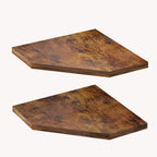 EckenStil: Classic Wall Shelves – Space-saving, Low Maintenance & Hanging for Kitchen, Bathroom & Living Spaces