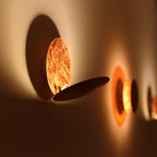 EclipseGlow: Solar Effect LED Wall Light – Decorative Wall Lamp for Living Room & Bedroom