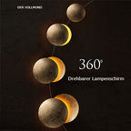 EclipseGlow: Solar Effect LED Wall Light – Decorative Wall Lamp for Living Room & Bedroom