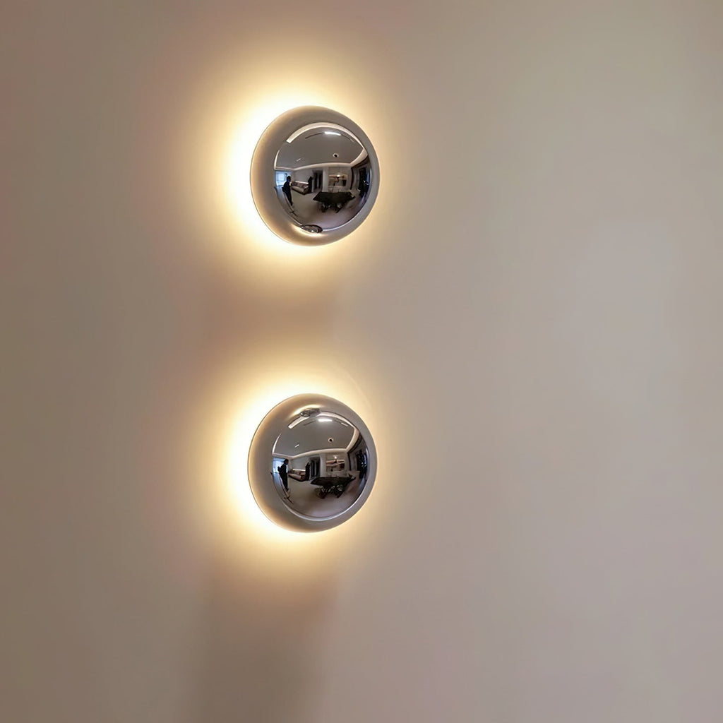 Minimalist Round Mini LED Wall Sconce
