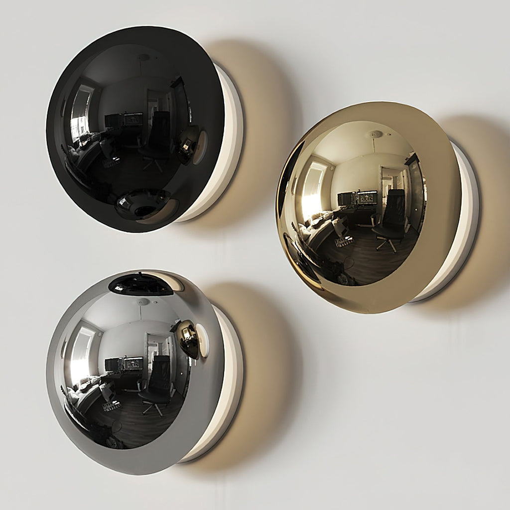 Minimalist Round Mini LED Wall Sconce