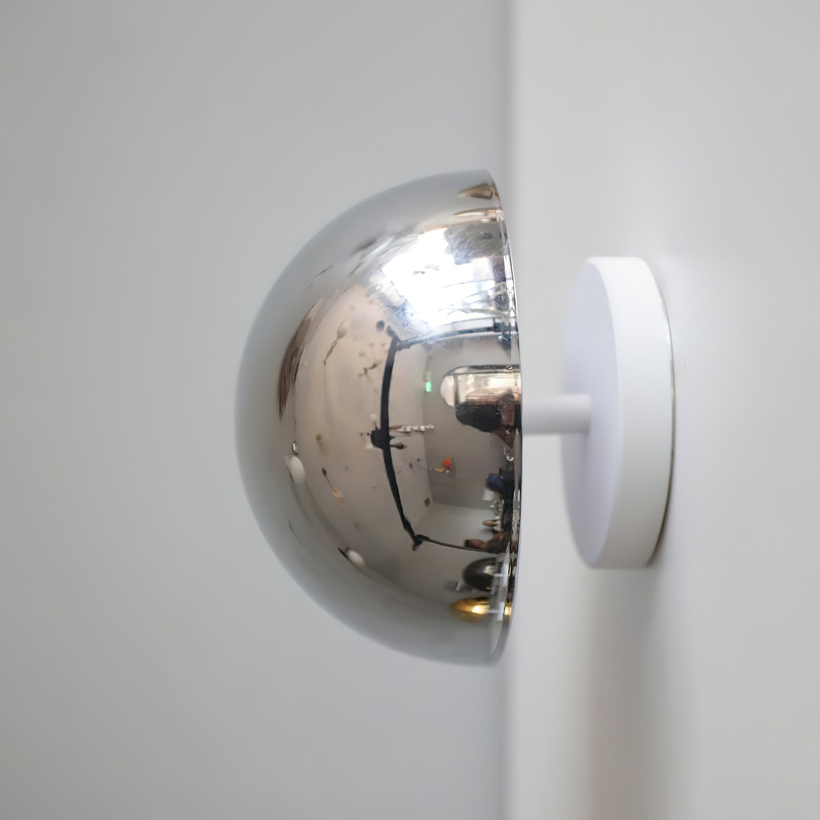 Minimalist Round Mini LED Wall Sconce