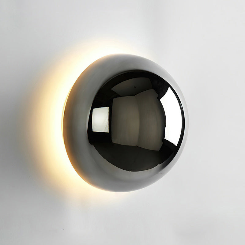 Minimalist Round Mini LED Wall Sconce
