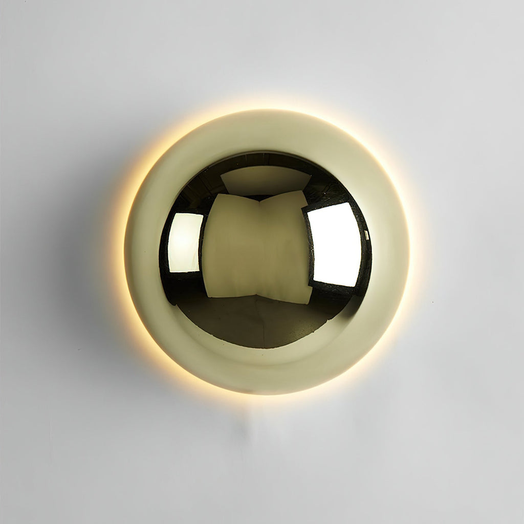 Minimalist Round Mini LED Wall Sconce