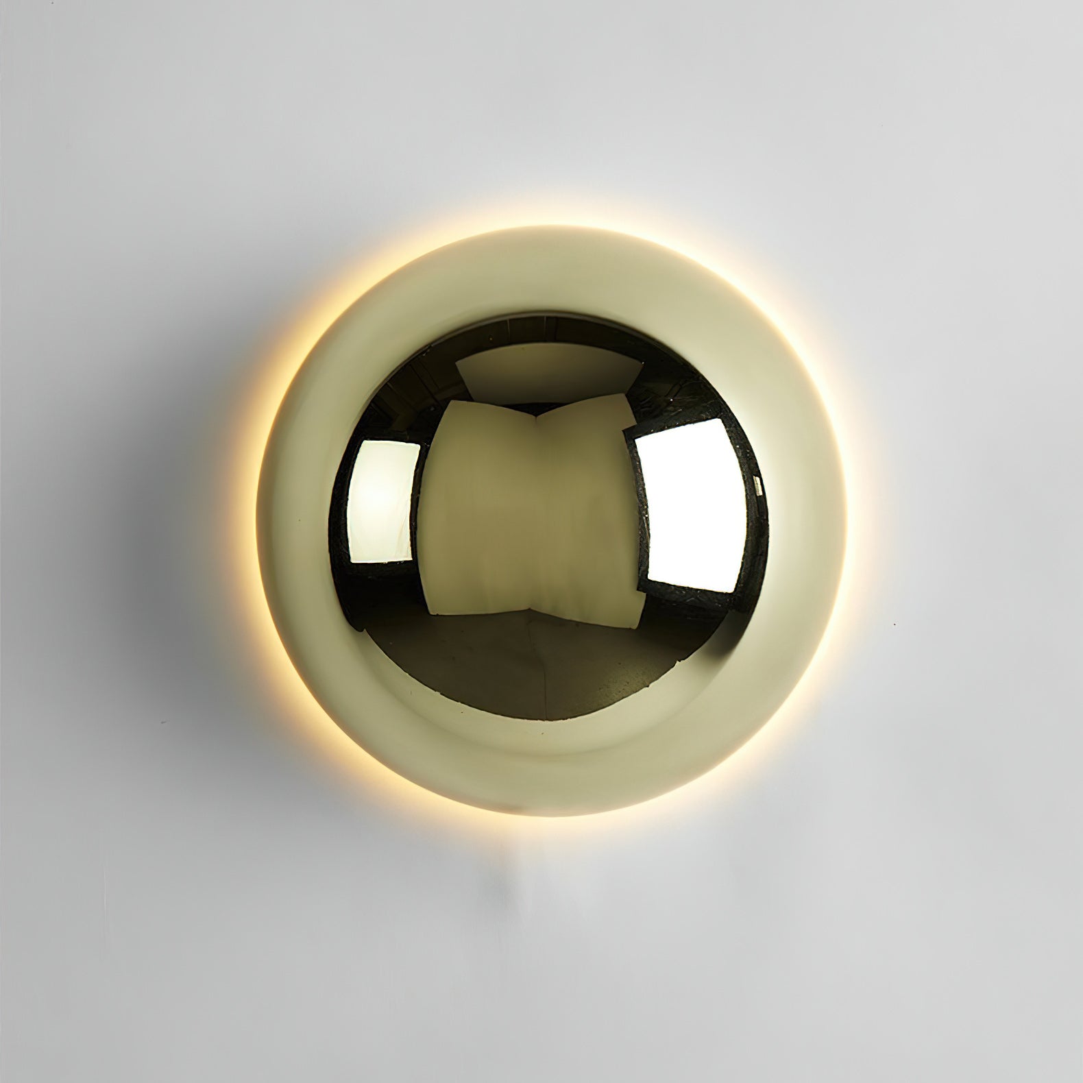 Minimalist Round Mini LED Wall Sconce