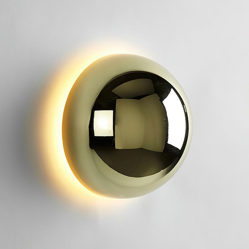 Minimalist Round Mini LED Wall Sconce