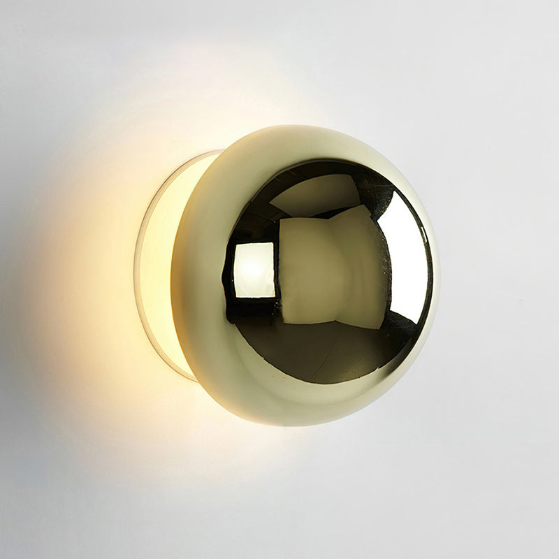 Minimalist Round Mini LED Wall Sconce
