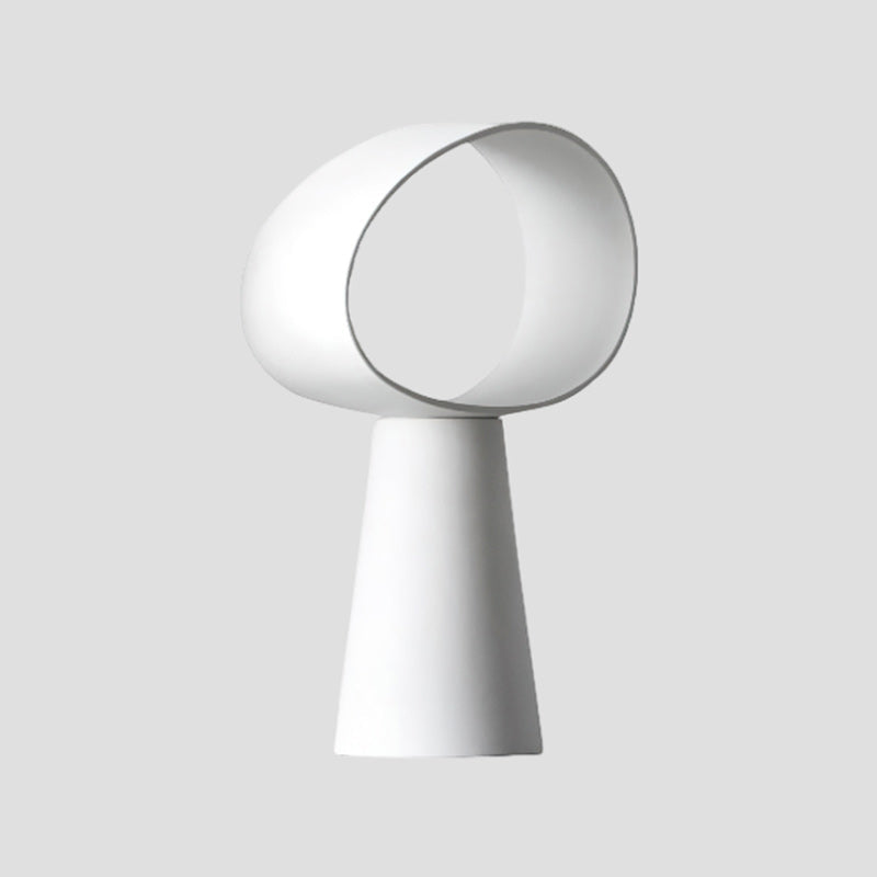 Sculptural Resin Table Lamp — Multicolor