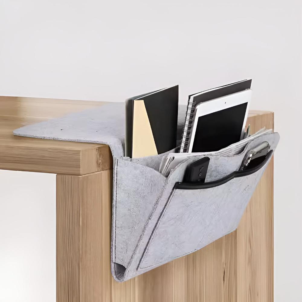 EasyReach: Nightstand Organizer with Compartments – Durable, Compact & Practical for Bedroom, Office & Dormitory