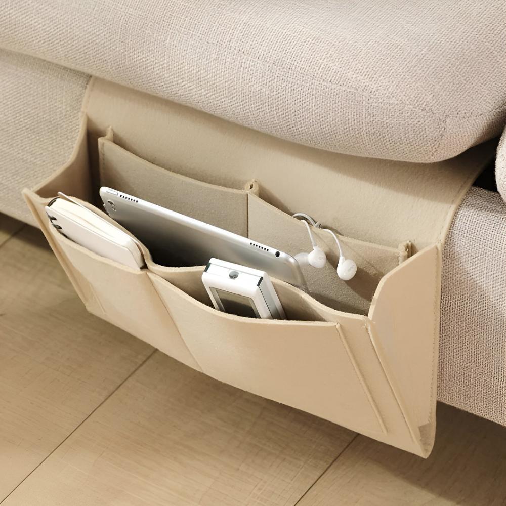 EasyReach: Nightstand Organizer with Compartments – Durable, Compact & Practical for Bedroom, Office & Dormitory