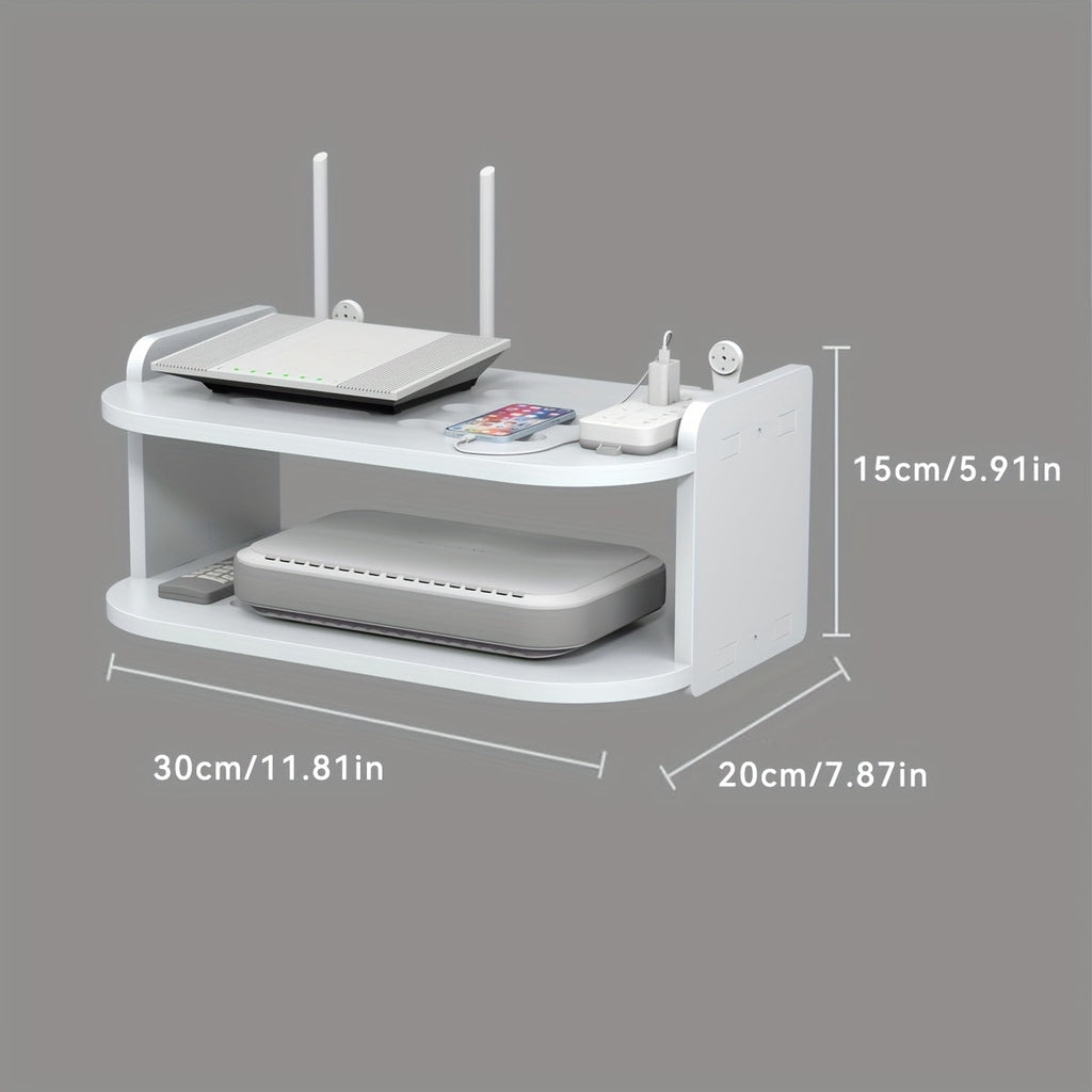 SimpleLayer: Decorative Wall Shelf – Stable, Low-Maintenance & Space-Saving with 2–3 Shelves for Kitchen & Office