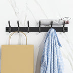 Easy Hanging: Metal Coat Rack – multifunctional wall model with hooks, stable & decorative for jackets & hats