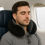 SimpleTravel: Ergonomic Neck Pillow – Orthopedic Support & Pressure Relief for Airplane & Car