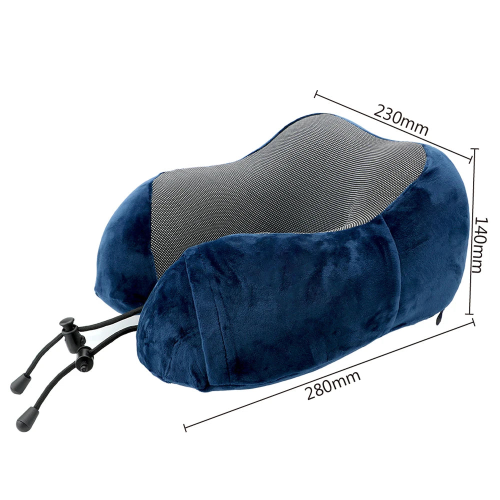SimpleTravel: Ergonomic Neck Pillow – Orthopedic Support & Pressure Relief for Airplane & Car