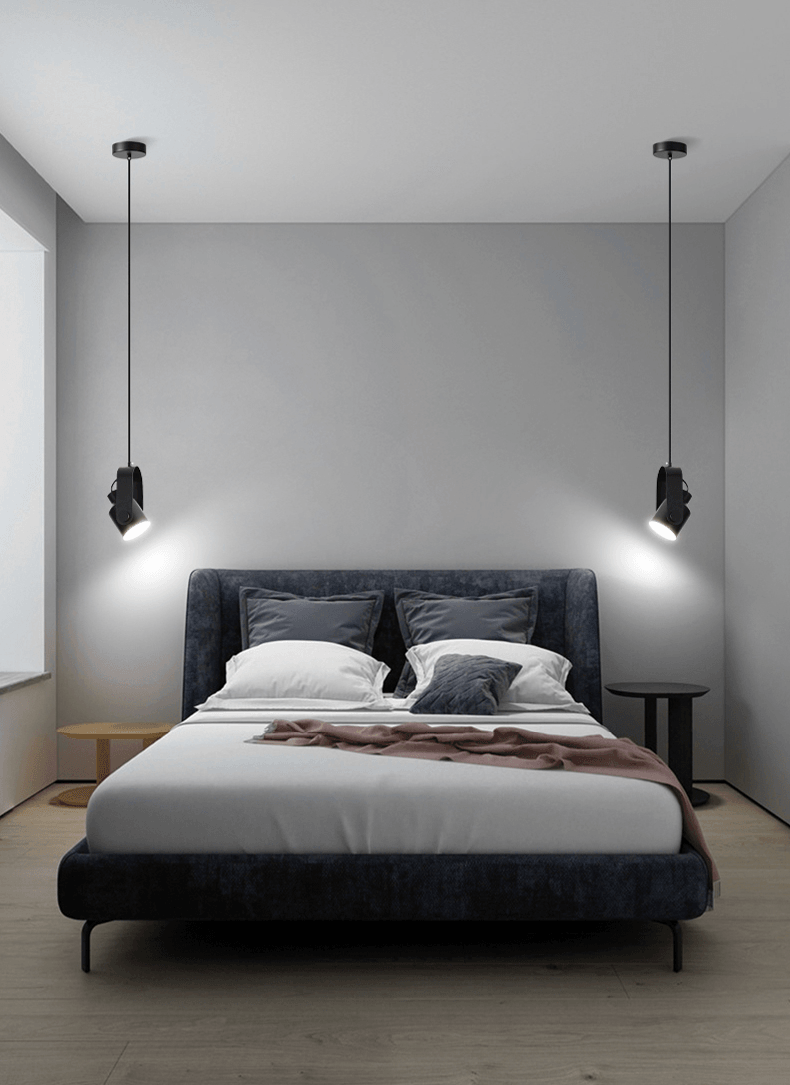 EiraBeam: Scandinavian Pendant Light Made of Wood & Metal – Elegant Design for Dining Rooms & Living Rooms