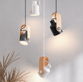 EiraBeam: Scandinavian Pendant Light Made of Wood & Metal – Elegant Design for Dining Rooms & Living Rooms