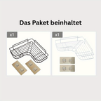 EisenEcke: Cast Iron Wall Shelves – Space-Saving, Stable & Hanging in Vintage Look for Small Bathrooms & Showers
