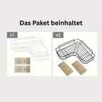 EisenEcke: Cast Iron Wall Shelves – Space-Saving, Stable & Hanging in Vintage Look for Small Bathrooms & Showers