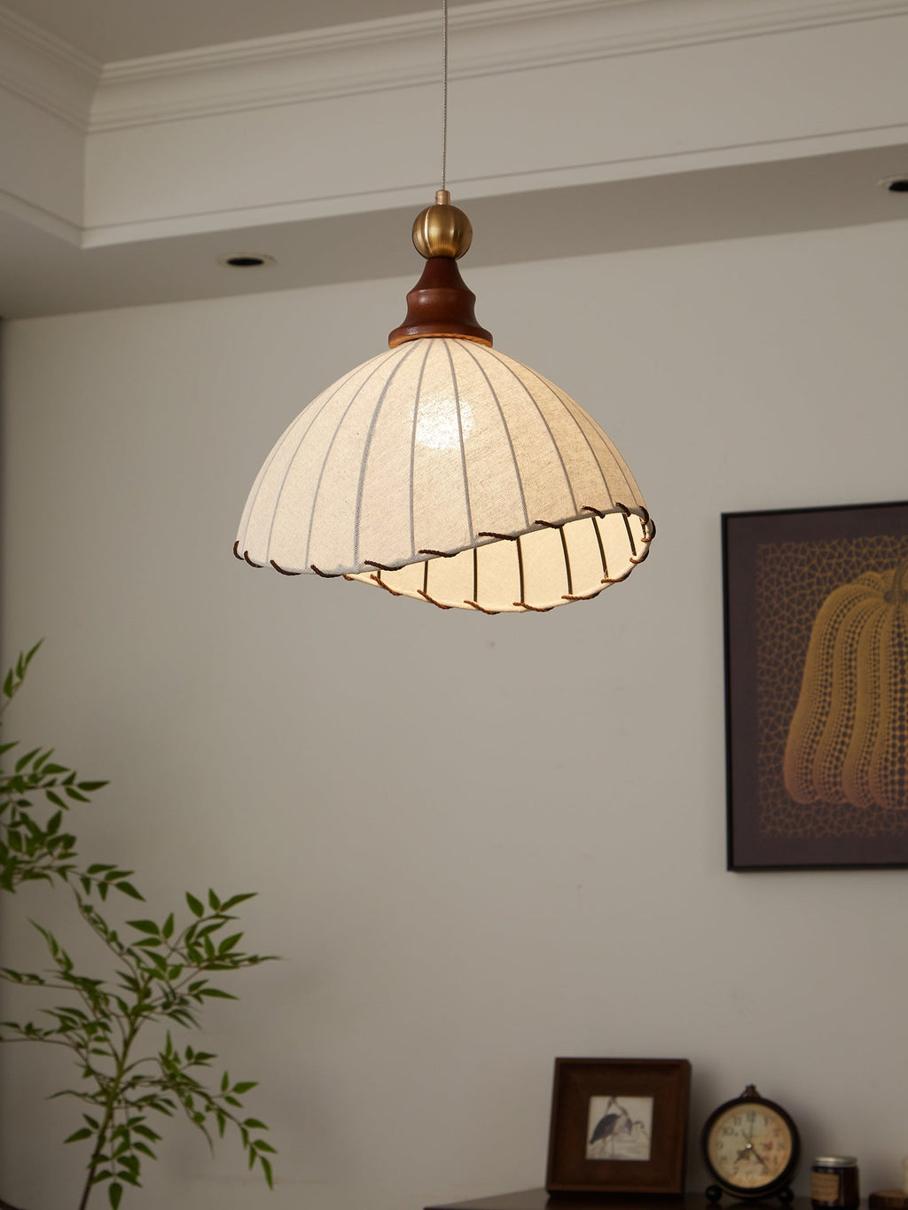 Velona - Modern Fabric Hanging Lamp