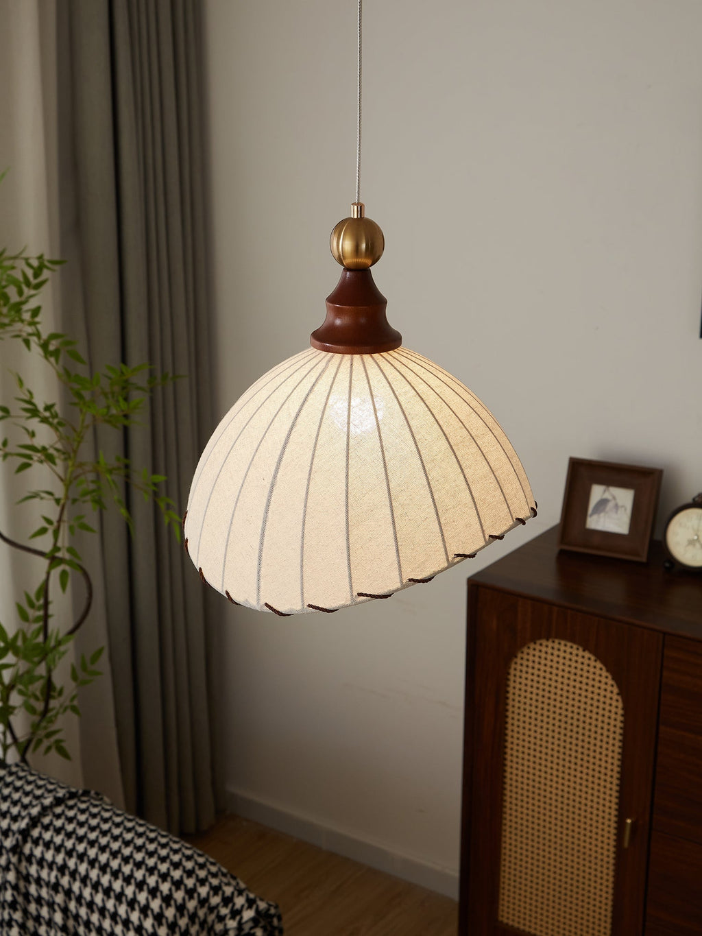 Velona - Modern Fabric Hanging Lamp
