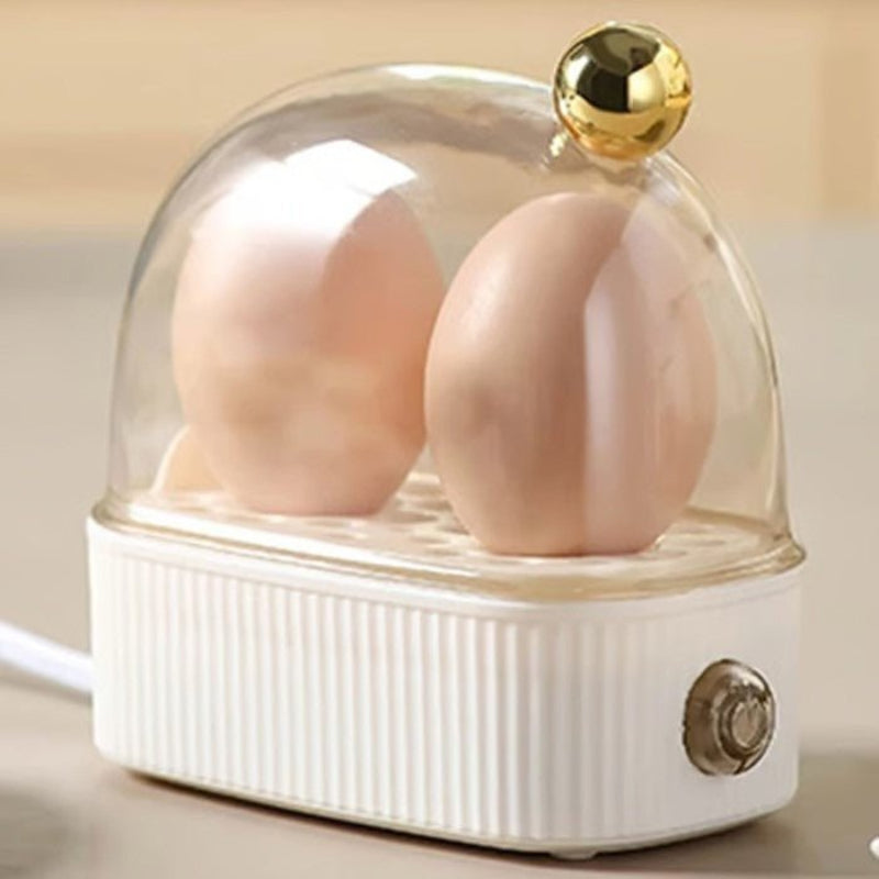 Electric Egg Cooker Compact 2 Egg Capacity Three Heat Settings