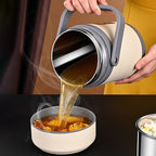 Lunch Box Electric USB 304 Stainless Steel 1.6L or 2L USB, Portable & Warm Meals