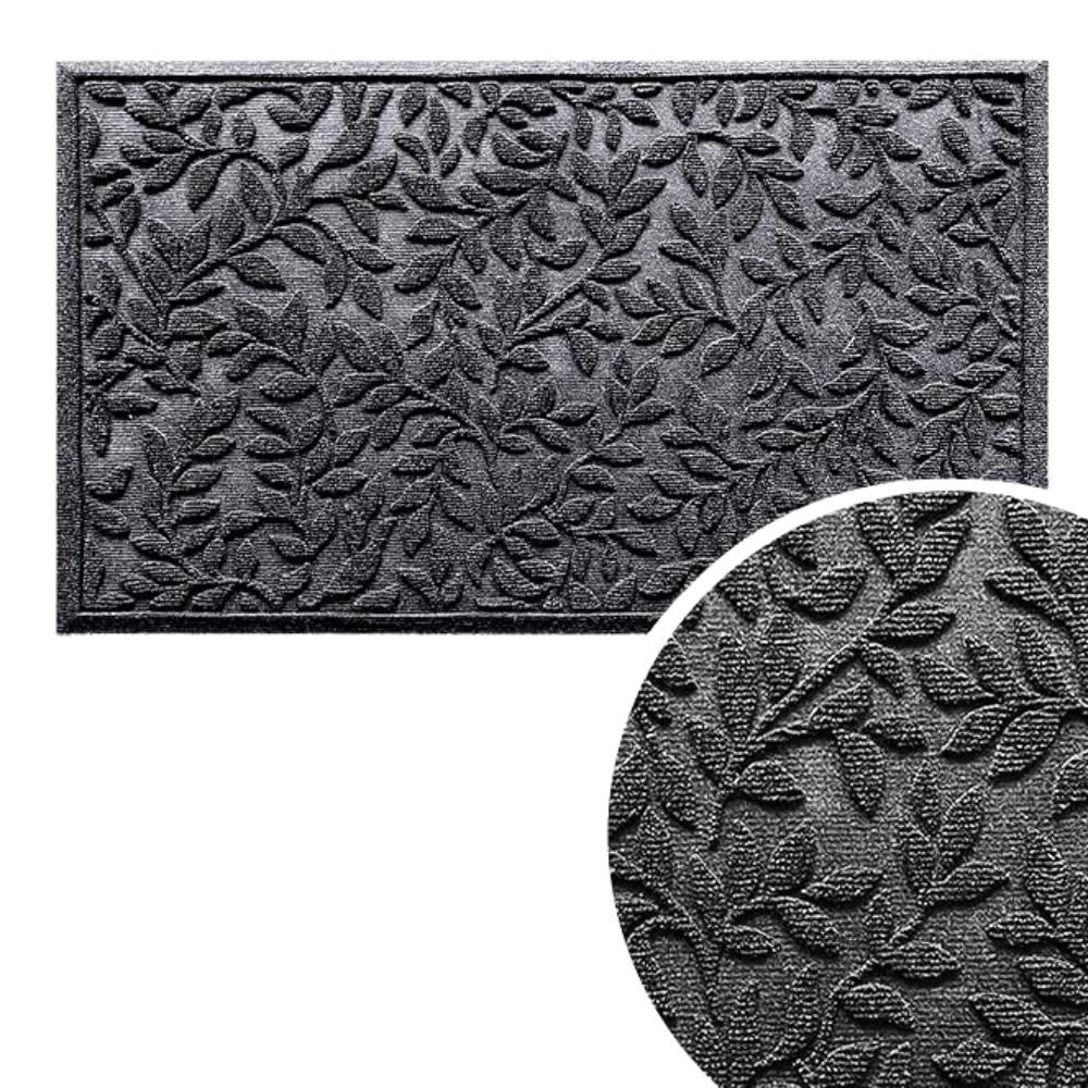 EleganzHain: Decorative Doormat – Durable, Washable & Elegant Branch Design for Patio & Garage