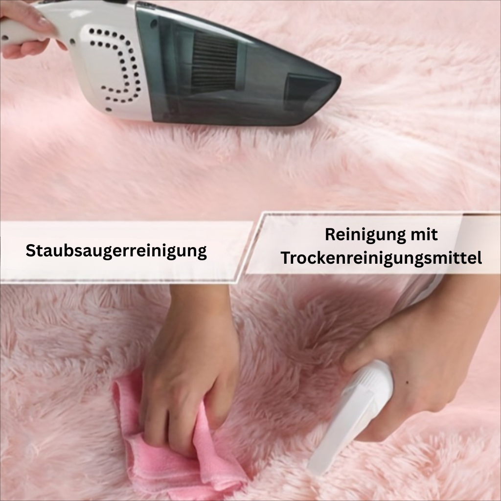 EleganzHaus: Modern Large Rectangular Soft Easy-Care Carpet – Decorative for Living and Sleeping Areas