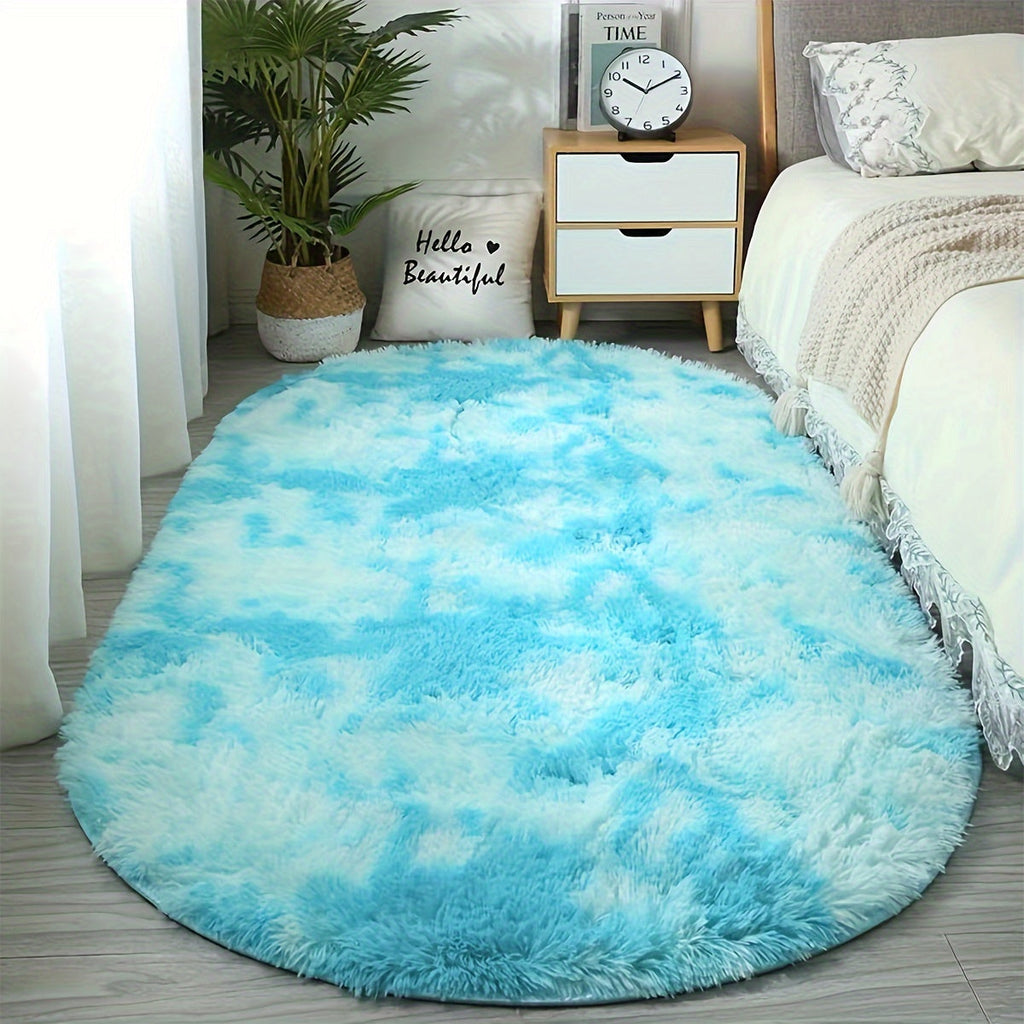 EleganzHaus: Modern Large Rectangular Soft Easy-Care Carpet – Decorative for Living and Sleeping Areas