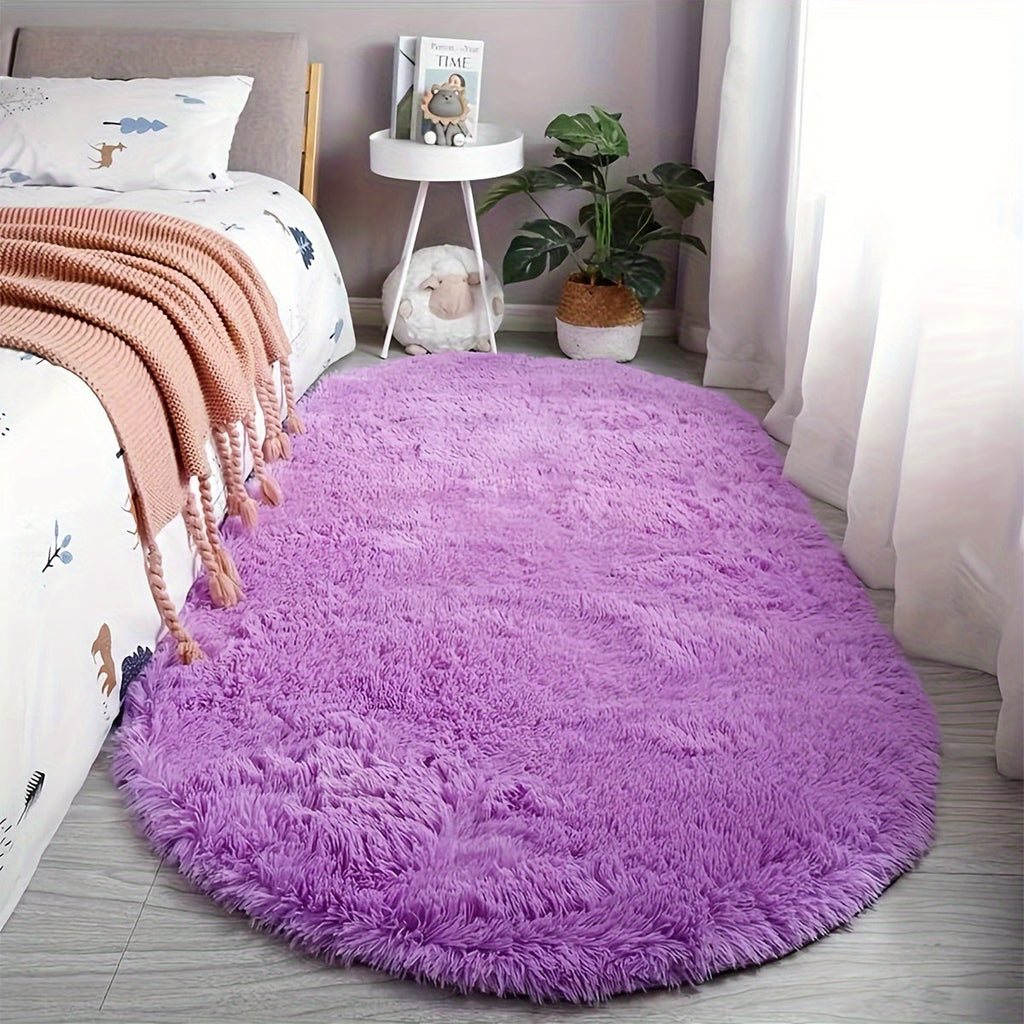 EleganzHaus: Modern Large Rectangular Soft Easy-Care Carpet – Decorative for Living and Sleeping Areas