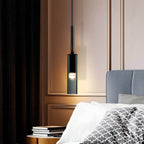Elysséa: Pendant Light Made of Glass & Iron with Nordic Elegance & E27 Socket – for Living Rooms & Café Areas