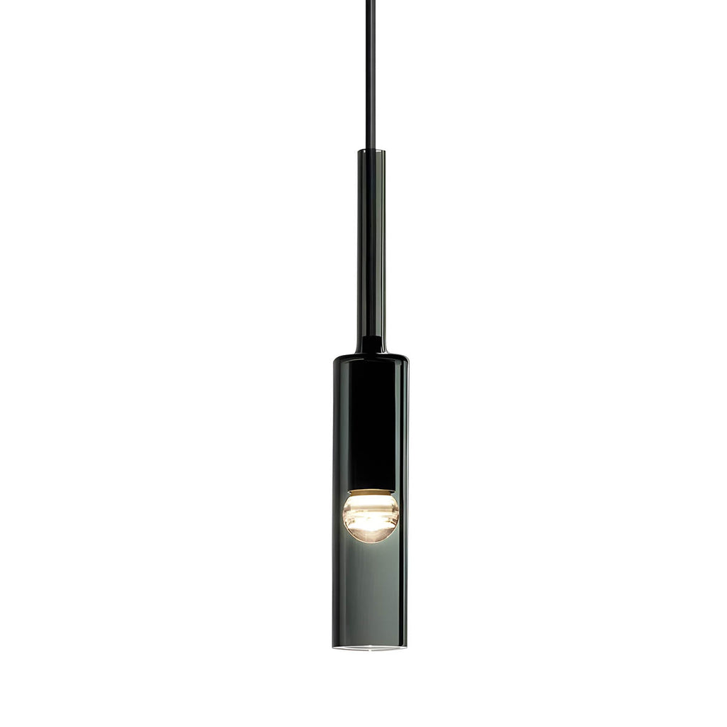 Elysséa: Pendant Light Made of Glass & Iron with Nordic Elegance & E27 Socket – for Living Rooms & Café Areas