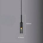 Elysséa: Pendant Light Made of Glass & Iron with Nordic Elegance & E27 Socket – for Living Rooms & Café Areas