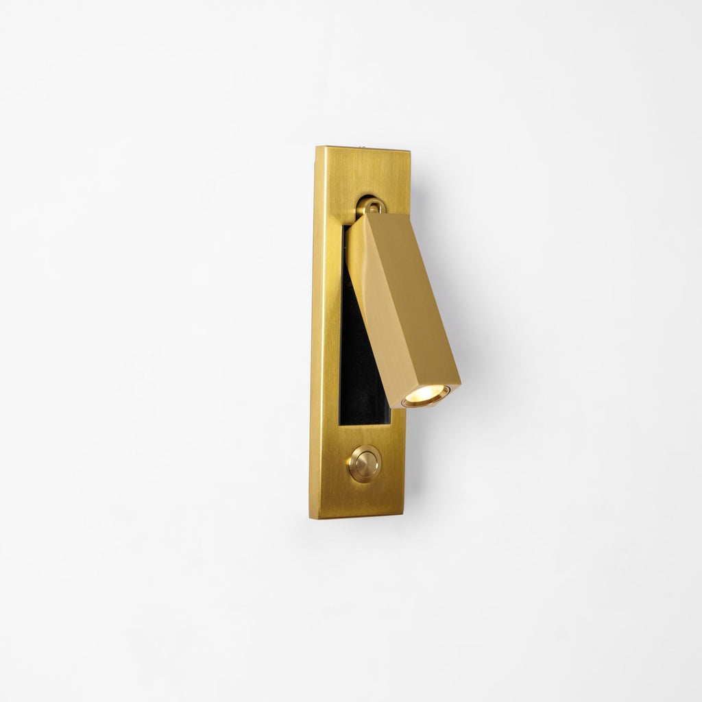 Modern Minimalist Embedded Aluminum LED Wall Sconce 1-Light